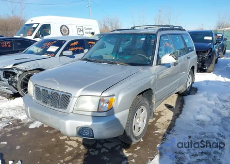 2001 Subaru Forester S z USA, uszkodzony, nr VIN JF1SF65641H730297